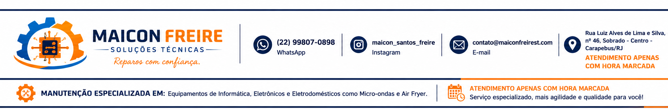 Contato Maicon Freire Soluções Técnicas
